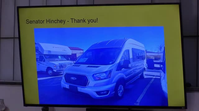 School District showcases new van for student career and extracurricular opportunities