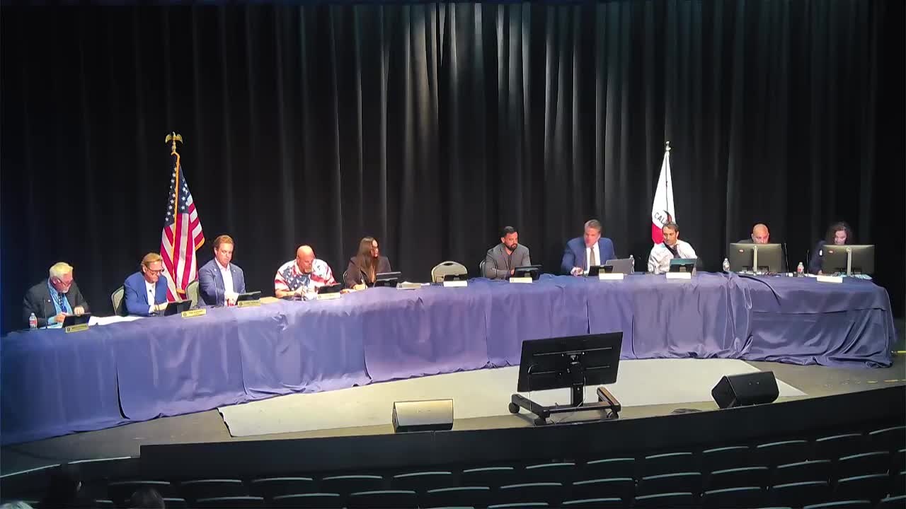 Votes at a glance: Council approves consent calendar and related items (8–14, 12 pulled for brief discussion)