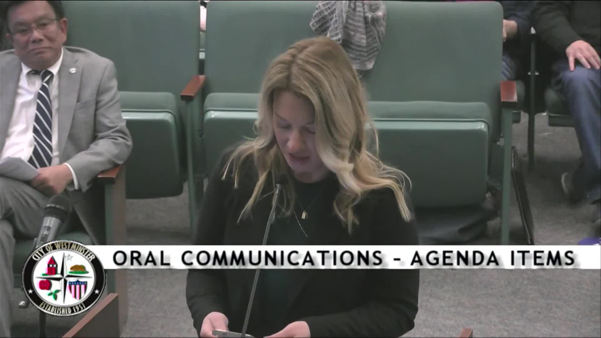 Westminster City Planning Commissioner highlights community service and future plans
