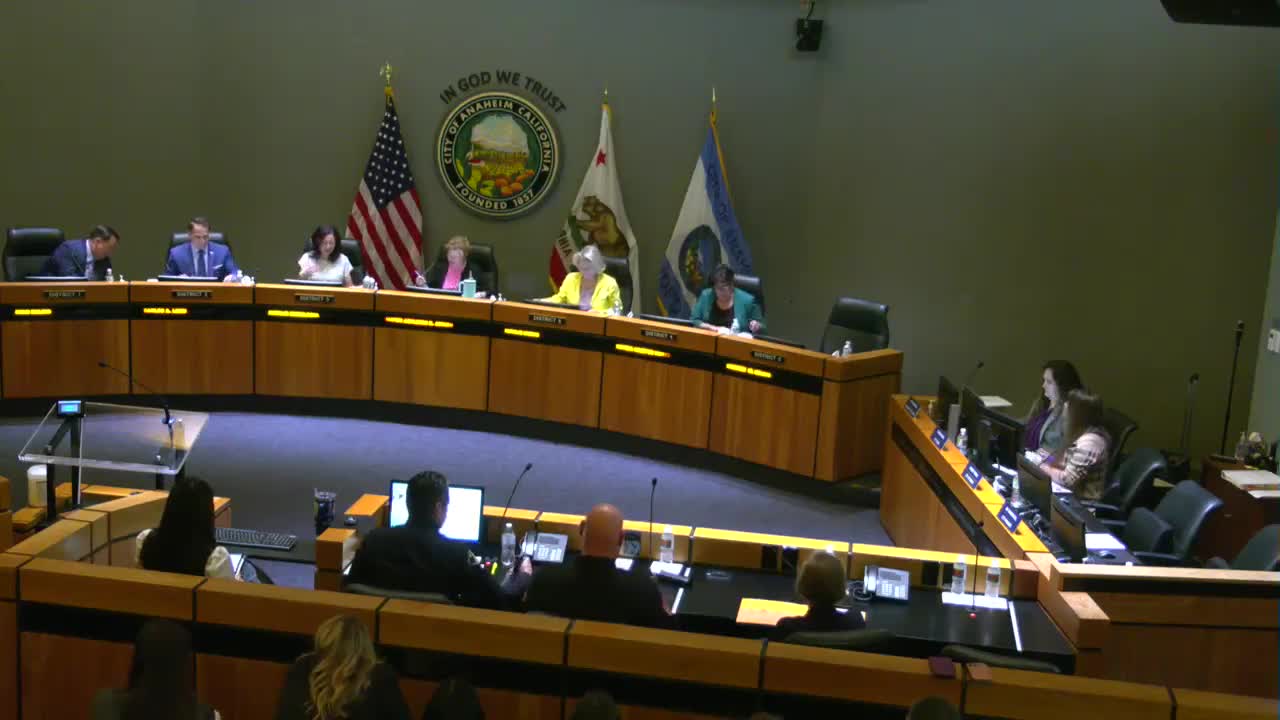 Anaheim adopts $2.4 billion budget; council adds Disney‑funded reviewers and leans on one‑time revenue