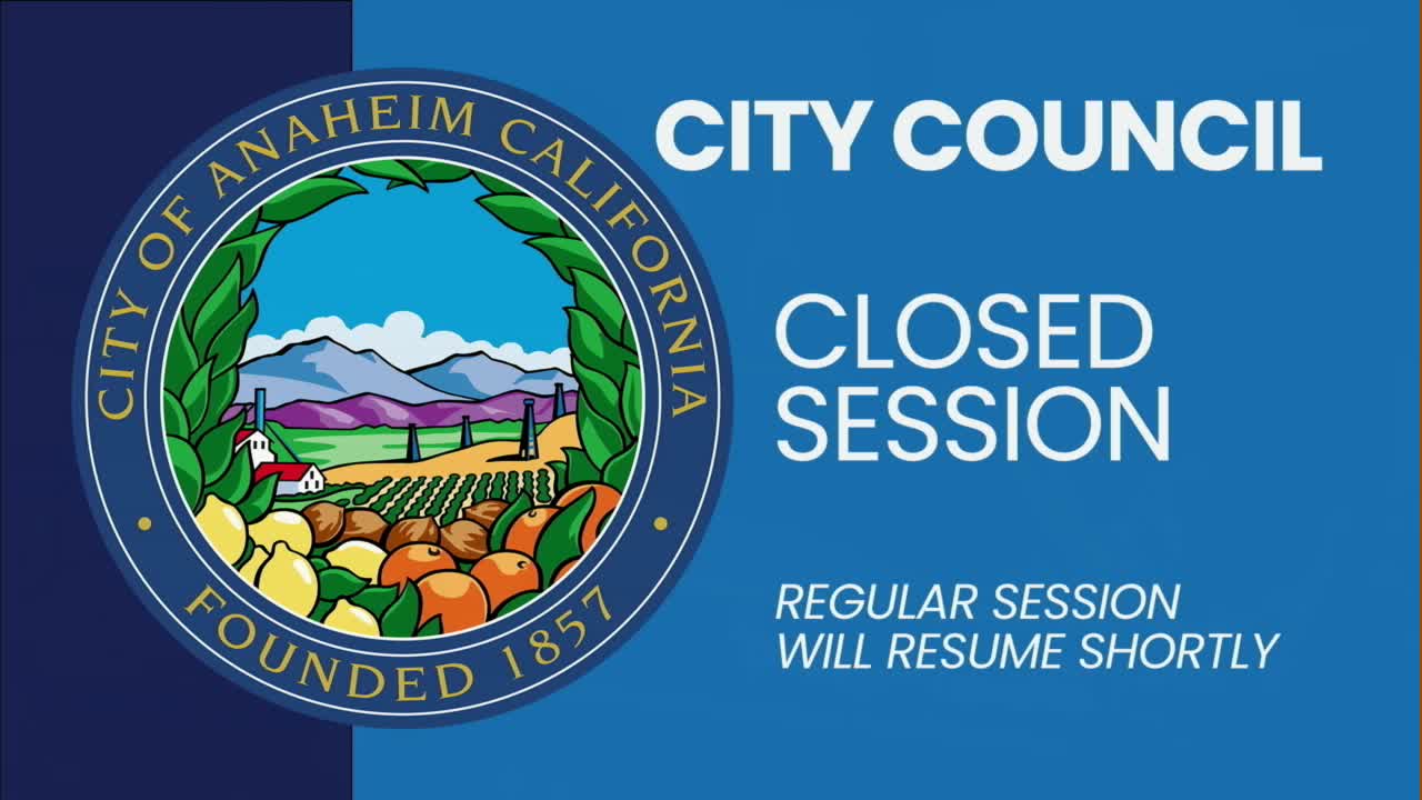 Anaheim presents FY 2025–26 budget workshop as city warns of one-time fixes and revenue risks