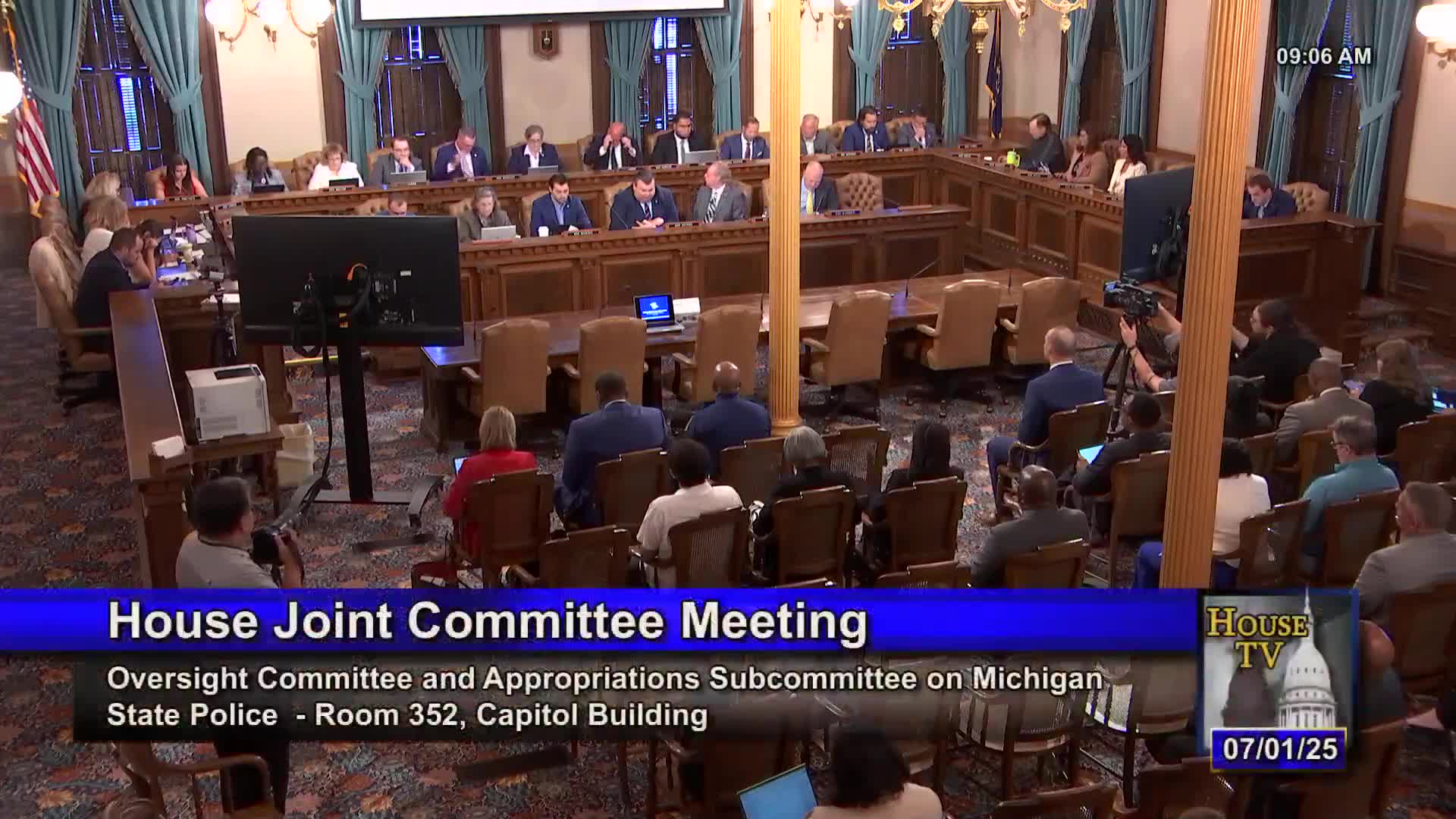 House oversight panel grills Michigan State Police leader after trooper no-confidence vote