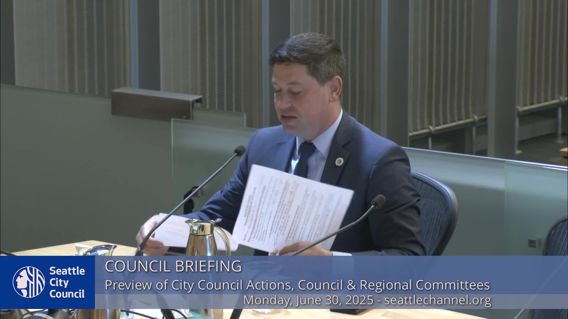 Councilmember announces proposal to rebalance Seattle B&O tax to raise $90 million for human services