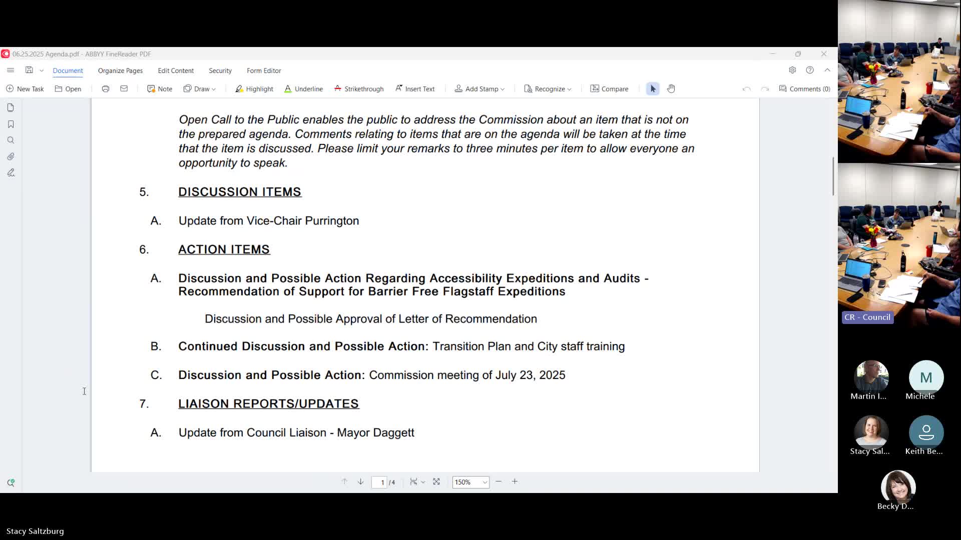 Flagstaff commission moves to pursue ADA transition plan, requests staff training and coordination with new ADA coordinator