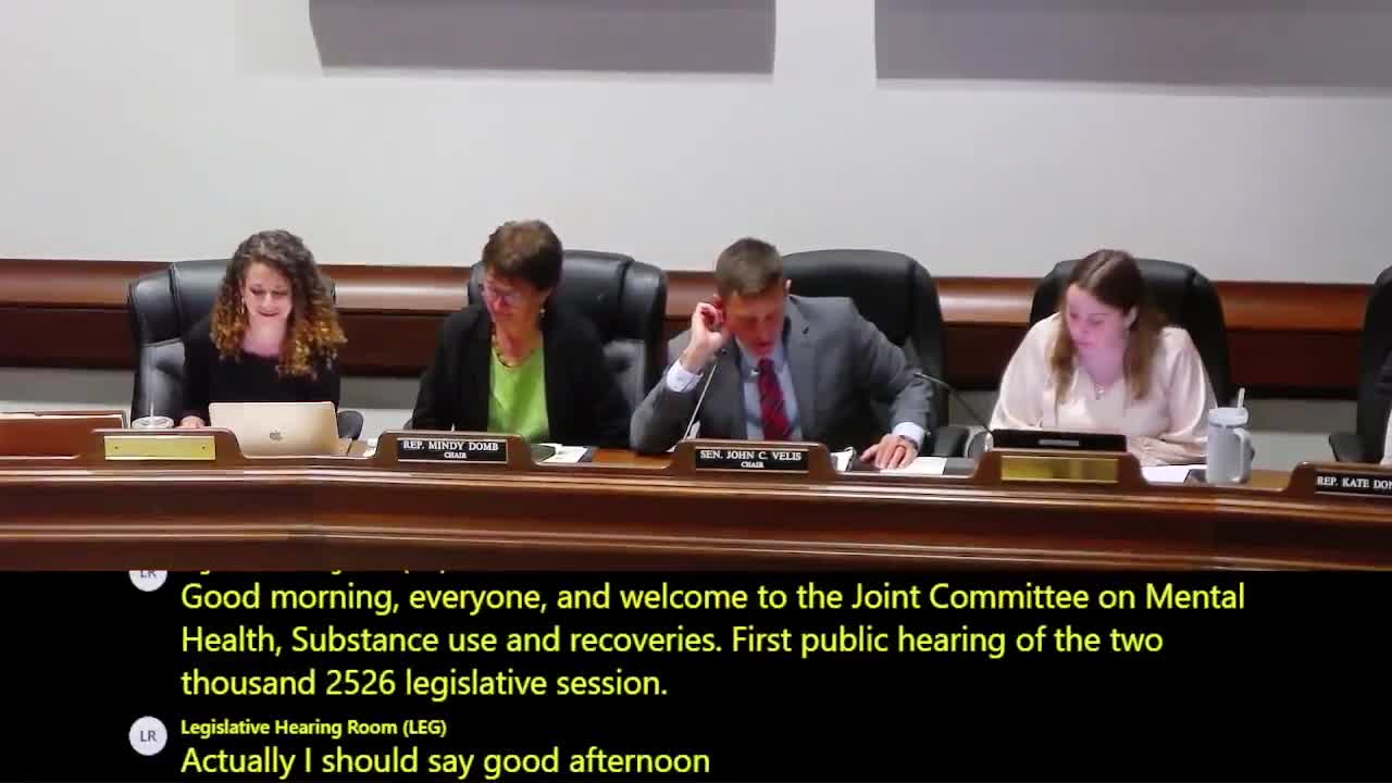 Senate Chair Vilas begins public hearing on youth behavioral health initiatives
