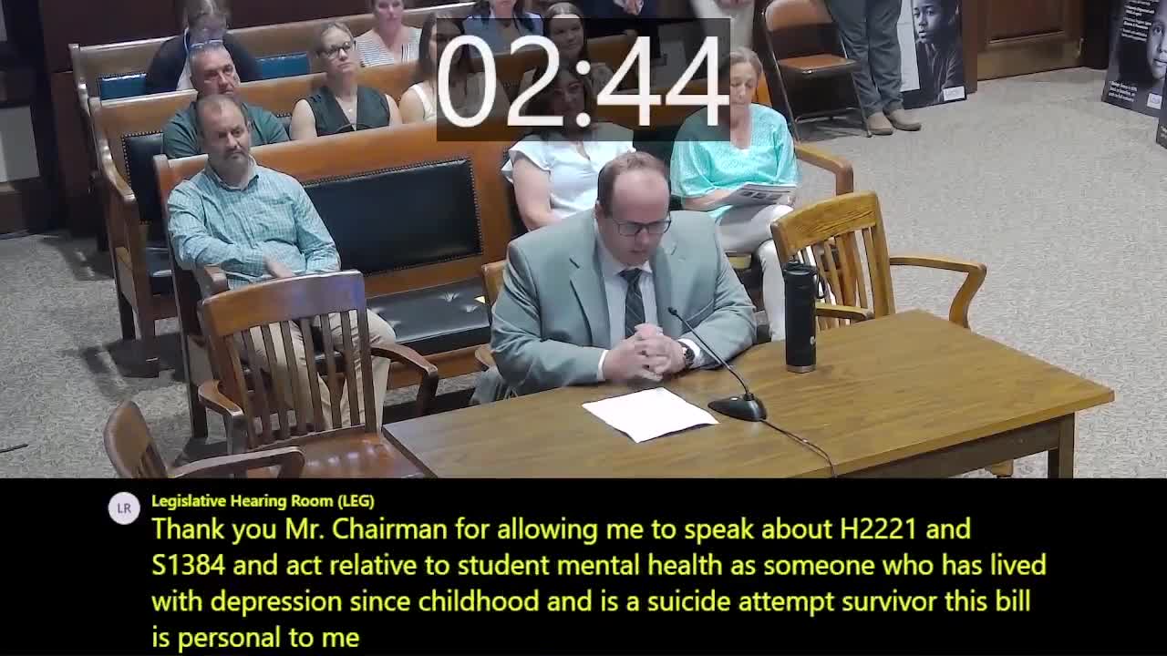 Senate hears testimony on bill for printing suicide hotline on student ID cards