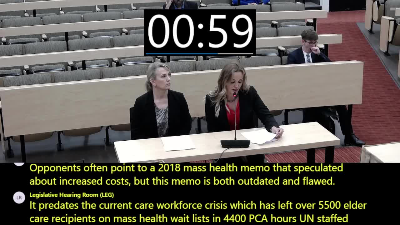 Virginia Brackett advocates for paid family caregivers in Massachusetts
