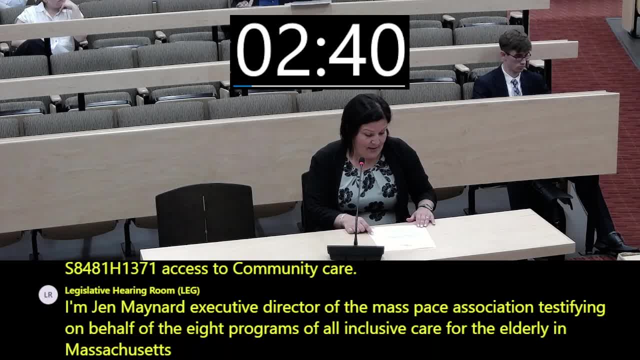 Massachusetts lawmakers consider bills to improve access to community care for elders