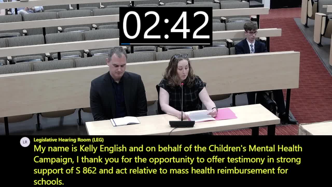 Massachusetts Bill S 862 aims to improve school mental health funding and services