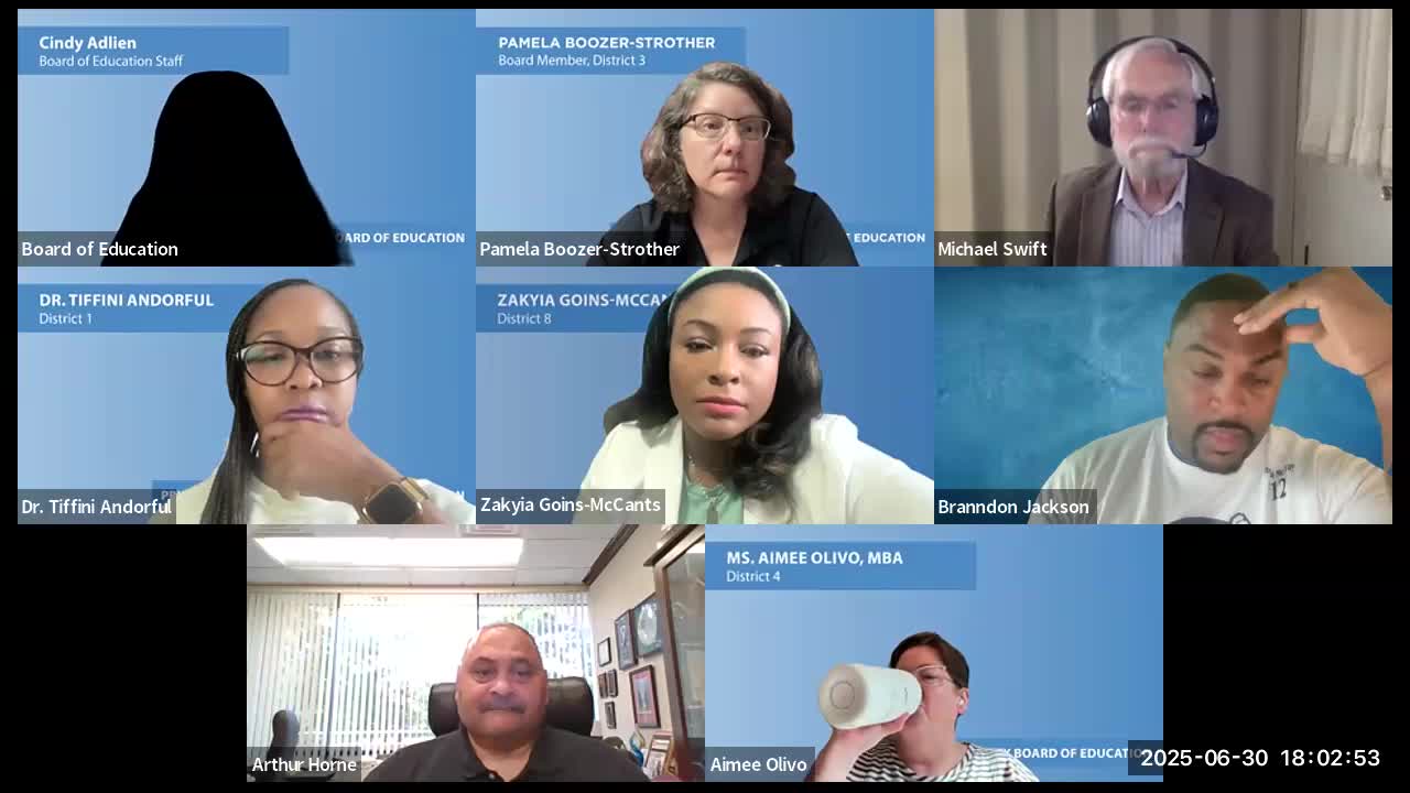Prince George's County Board of Education holds special closed session meeting