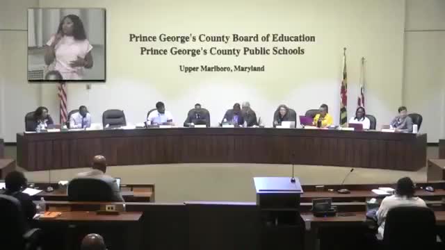 Board member John Doe proposes ticket increase and reviews system changes for PGCPS