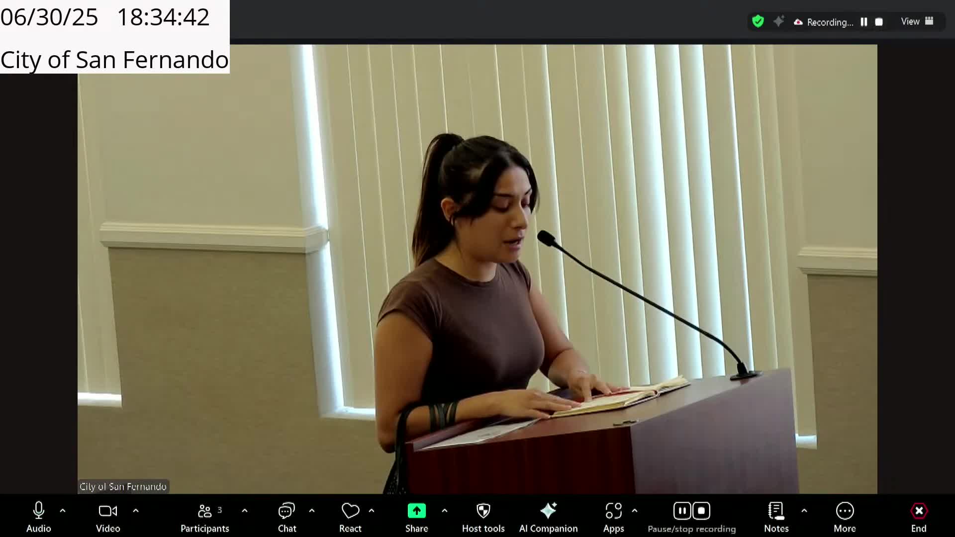 San Fernando residents urge council to address food insecurity and safety concerns