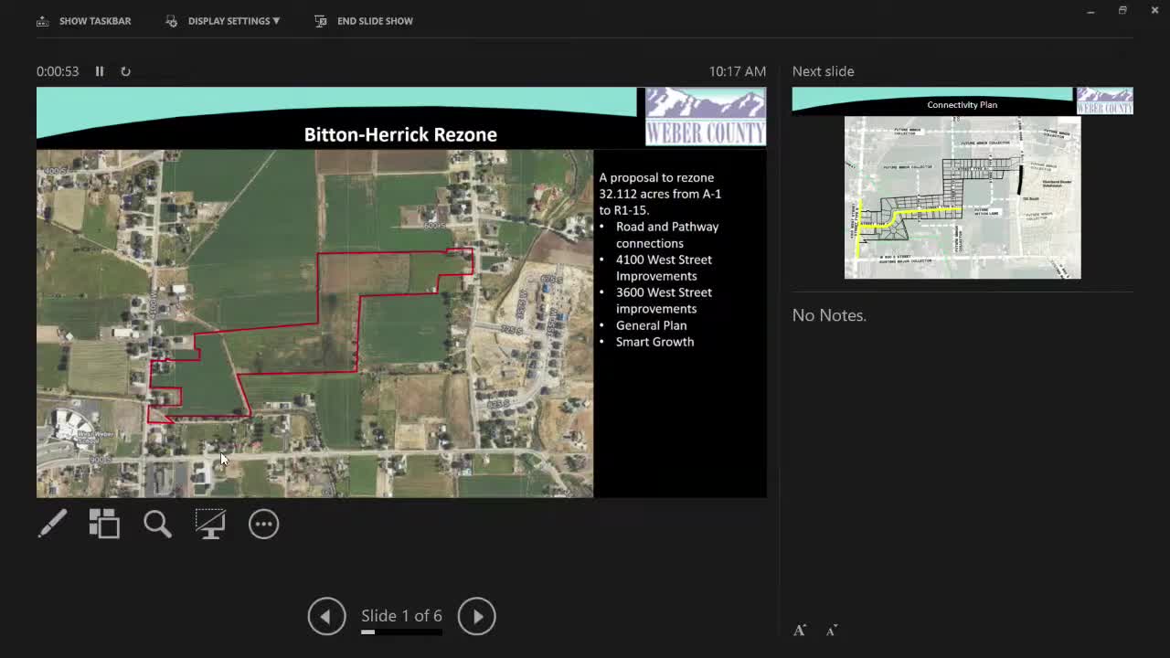 Planning Commission approves residential zoning change for development near Hooper Irrigation Canal