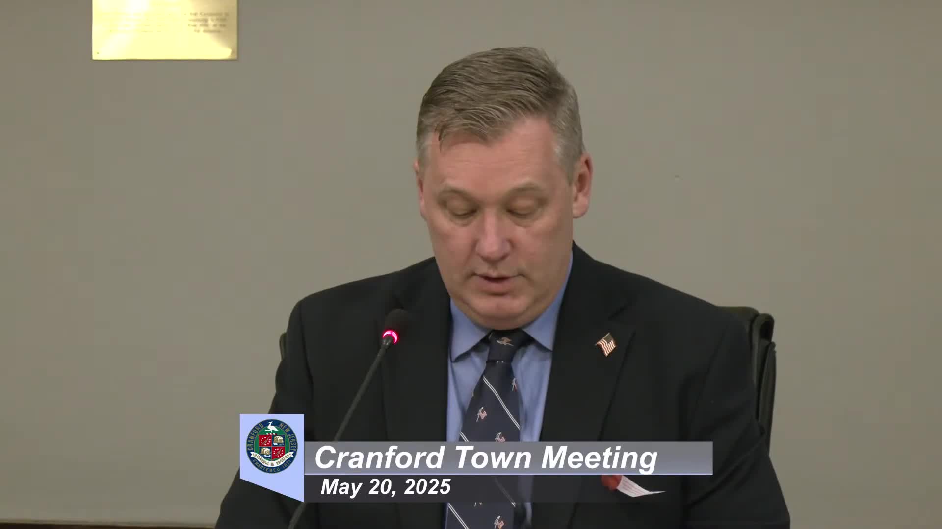 Cranford officials announce town hall to address federal budget cuts impact
