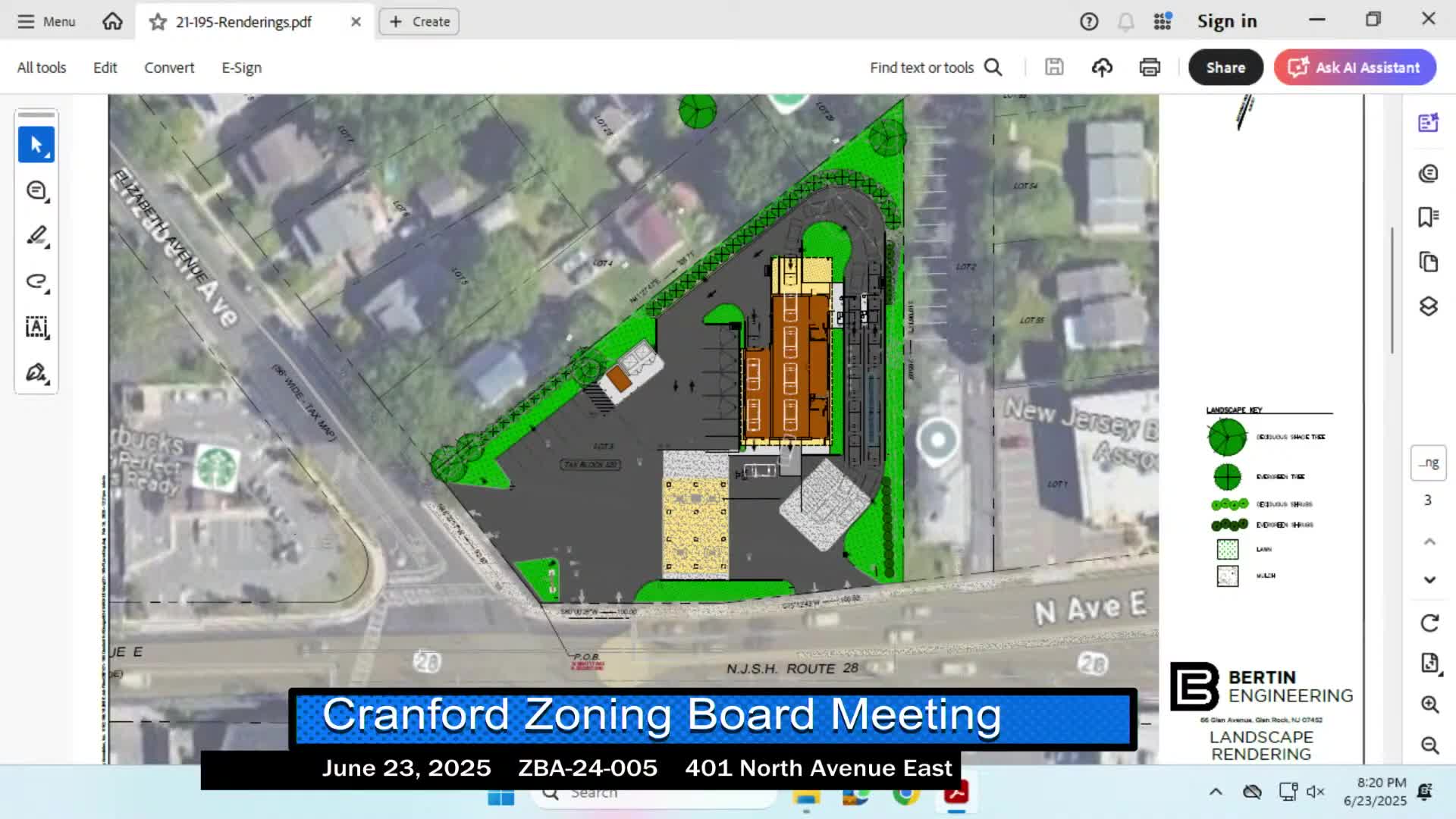 Proposed car wash development at Route 28 includes recycling water system