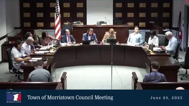 Morristown council debates $7.5M parking authority bond amid community concerns