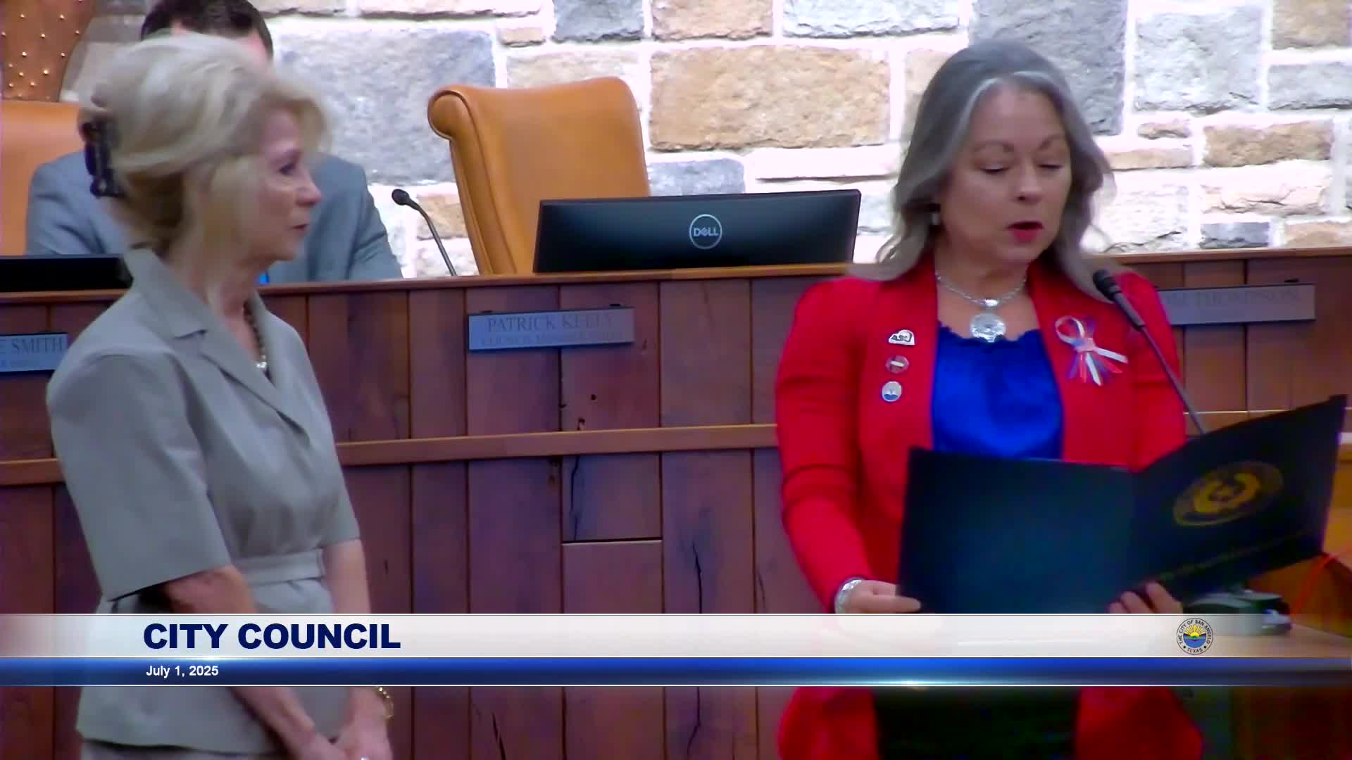 Texas House honors San Angelo Mayor Brenda Gunter for distinguished service