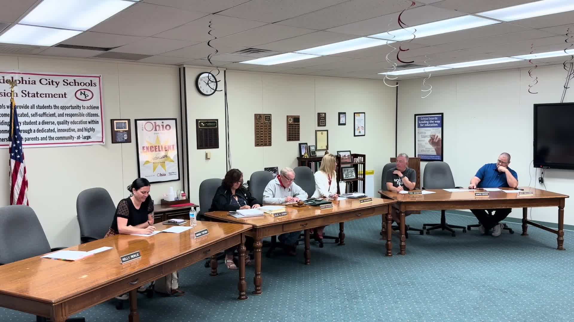 Board approves MOU with Ashland University for field experience and internships