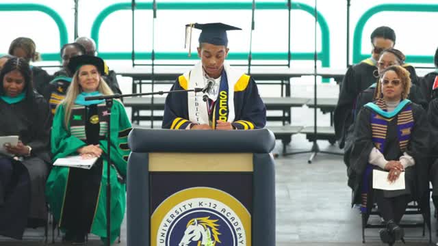 University High School Academy honors class of 2025 with inspiring speeches