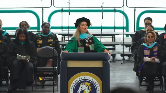 Superintendent celebrates University High School Academy graduates in Southfield