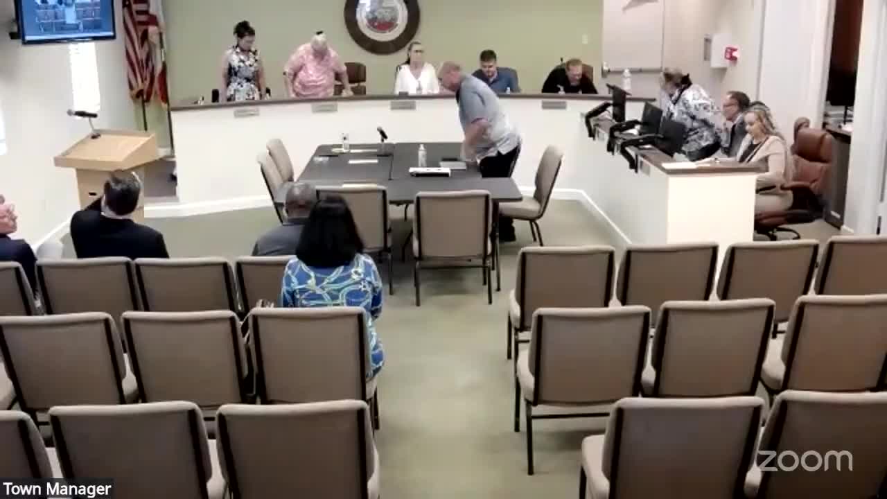 Royal Palm Beach Council initiates meeting after moment of silence and public gift presentation