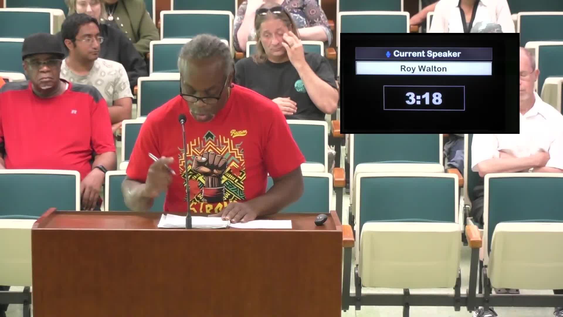 Springfield man confronts police over racial traffic stop disparities