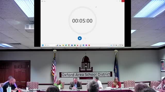 Oxford Area School Board honors staff and approves new teacher contract
