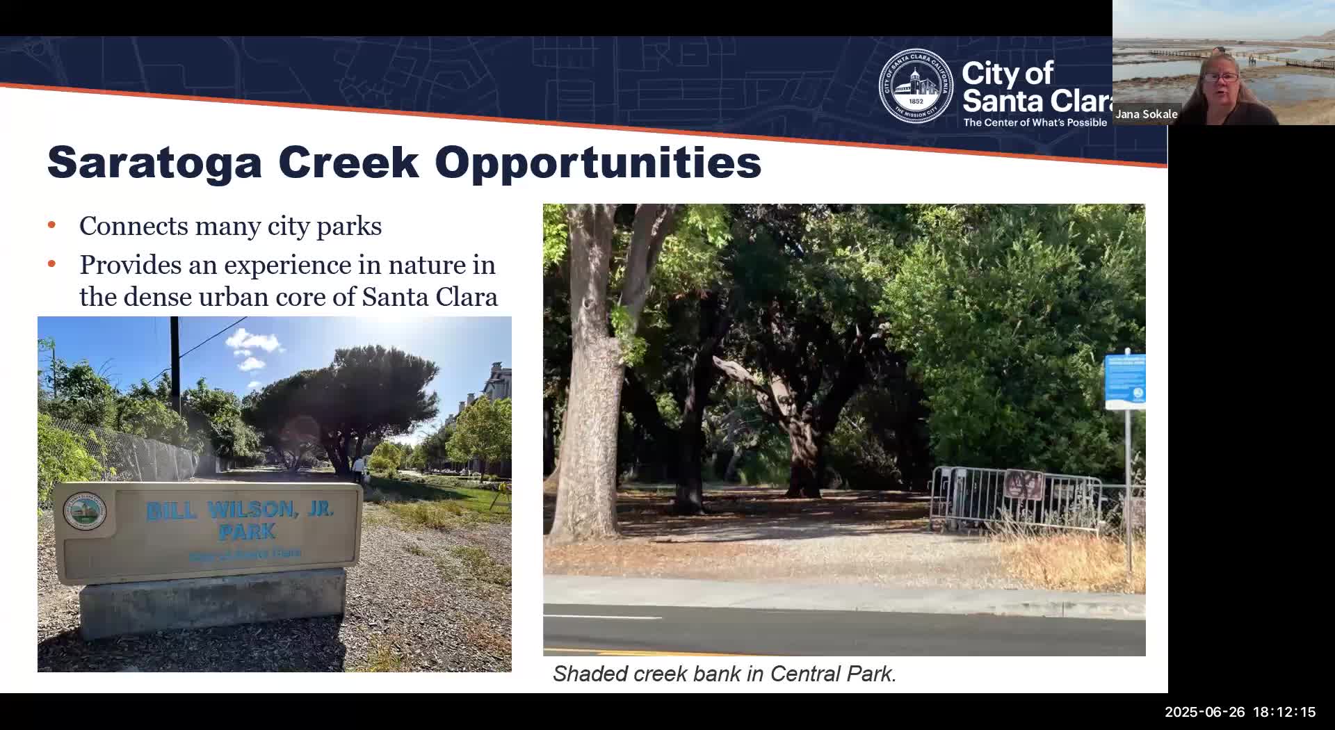 Saratoga Creek Trail proposal connects city parks and schools in urban valley