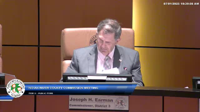 Indian River County Planning Commission reviews contentious 18-acre development proposal