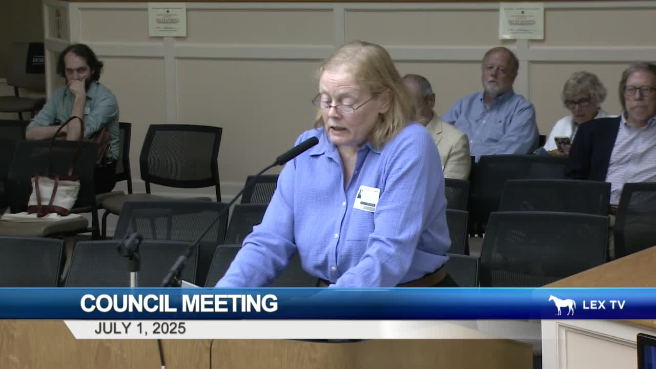 Lexington Council urged to reject B3 zoning change to protect community landscape