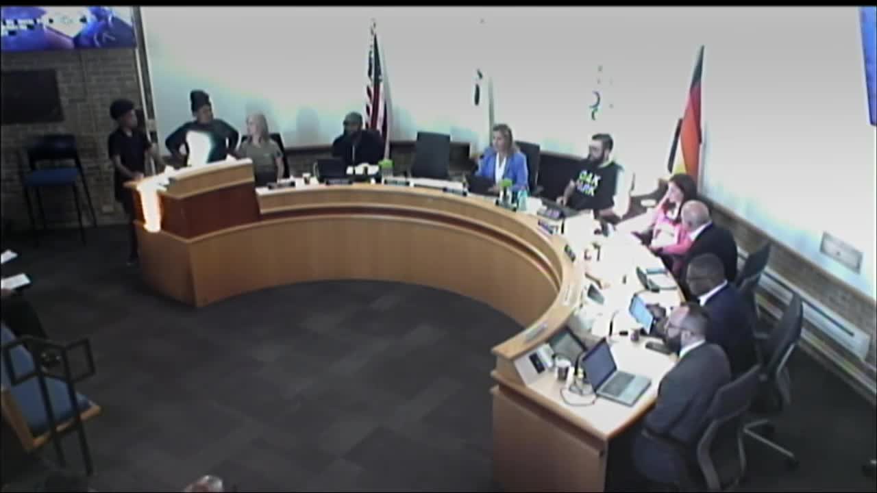 Oak Park Village Board honors junior clerks and discusses employee recognition