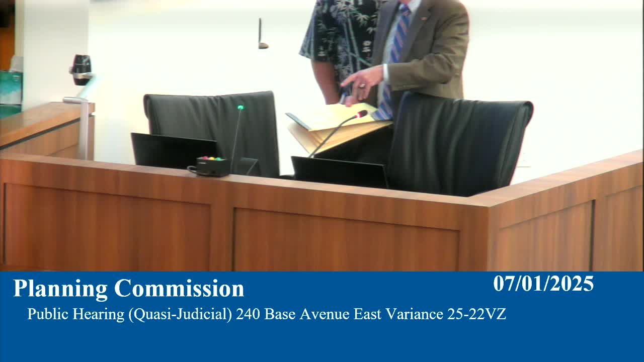 Walt Katonis seeks variance for community redevelopment on Base Avenue property