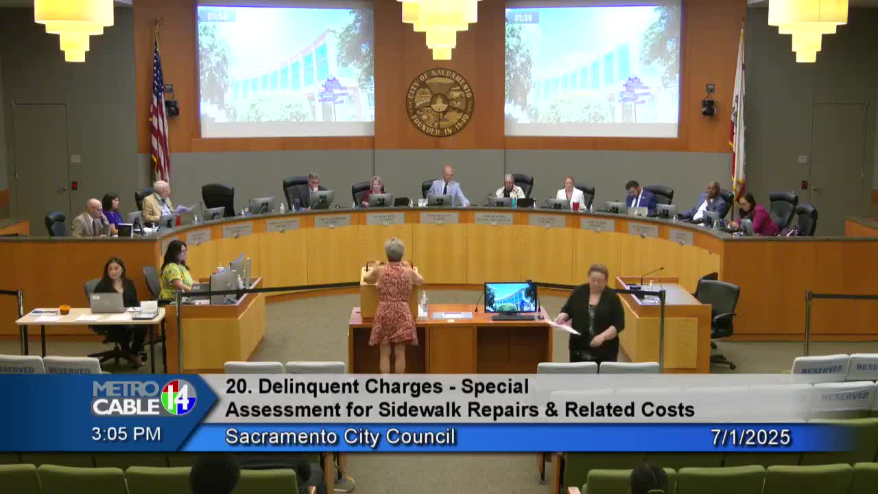 Sacramento City Council explores alternatives for costly sidewalk repairs impacting low-income residents