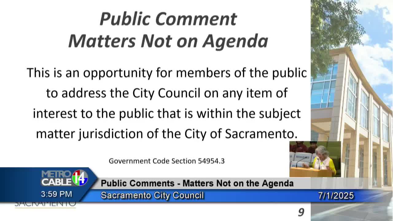 Sacramento residents protest EIFD expansion citing inadequate affordable housing