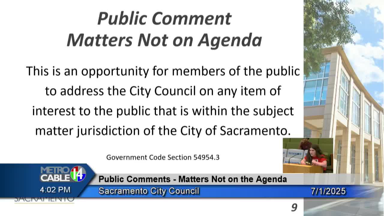 California state officials emphasize downtown development needs during Sacramento council meeting