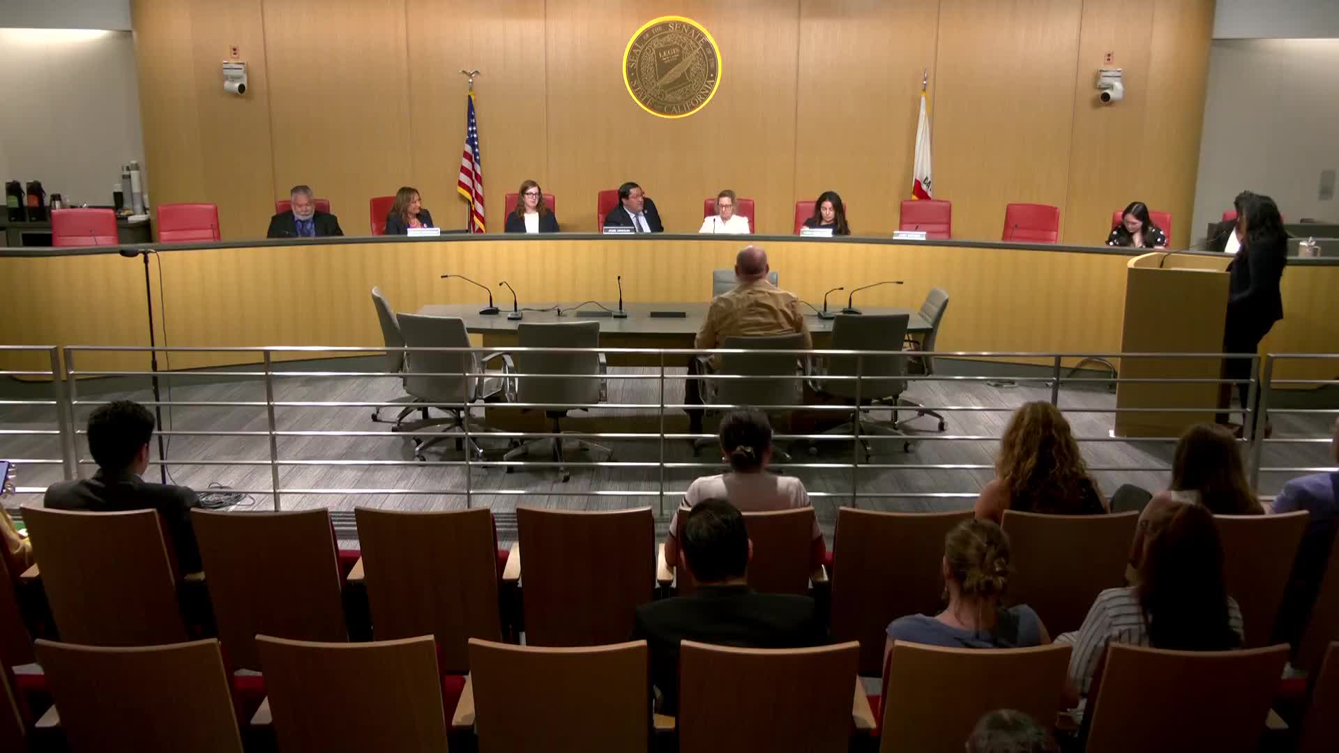 Assemblymember Lackey presents AB 779 to aid domestic violence survivors and child welfare