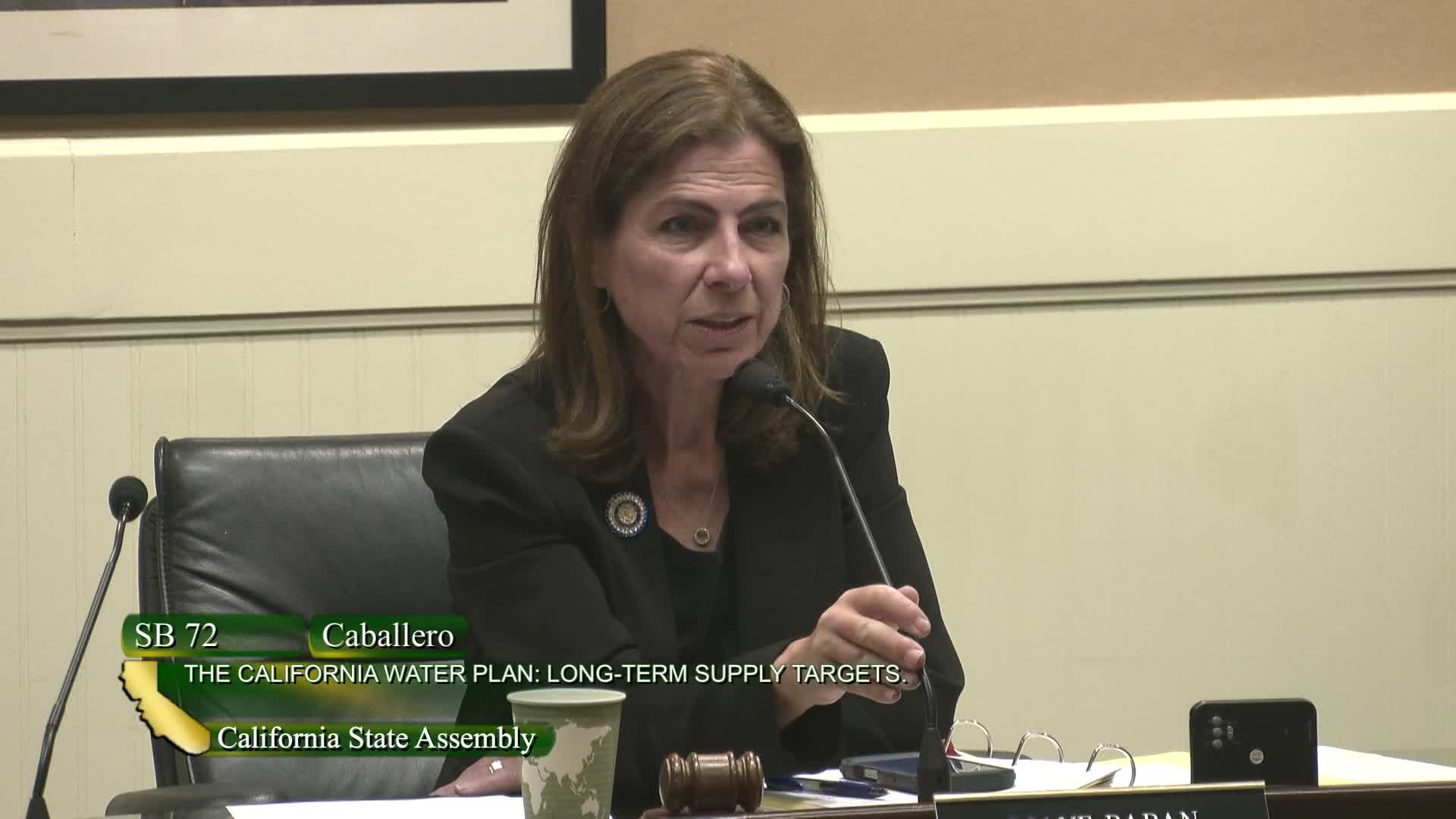 California Senate addresses objections to water usage bill during committee hearing
