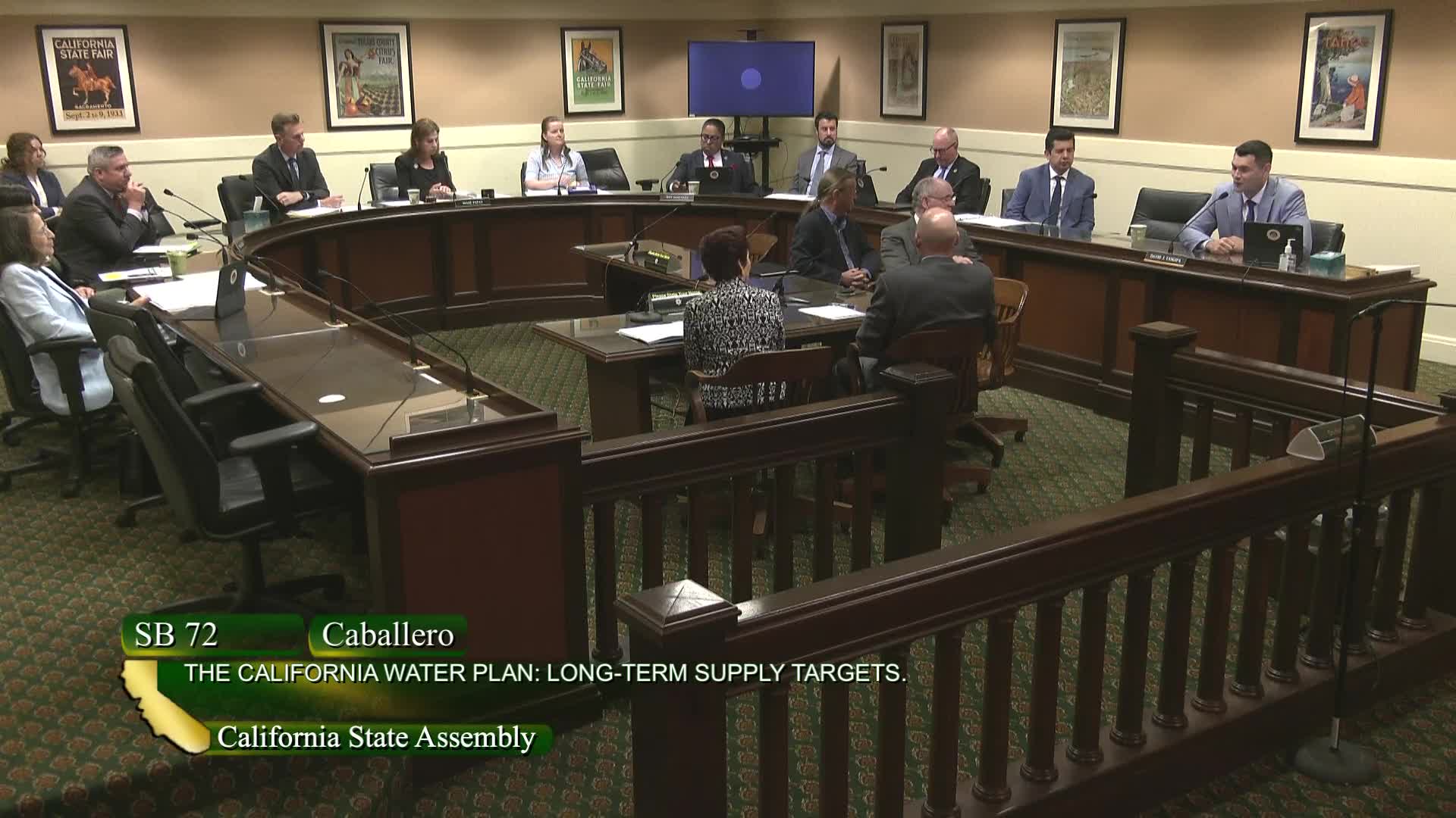 California lawmakers discuss SB 72 to secure water supply for Central Valley