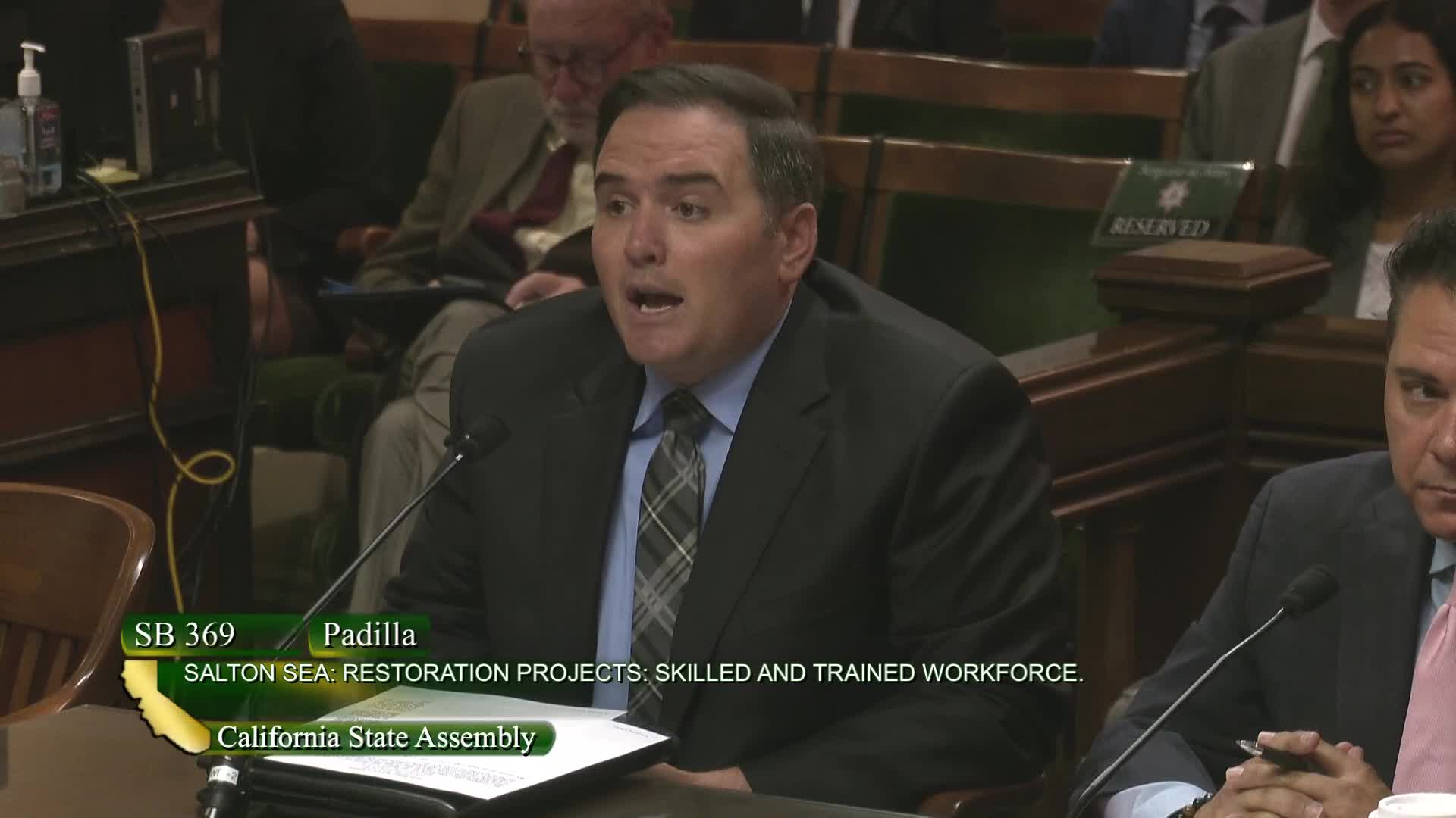 Keith Dunn advocates for workforce safety at Salton Sea construction projects