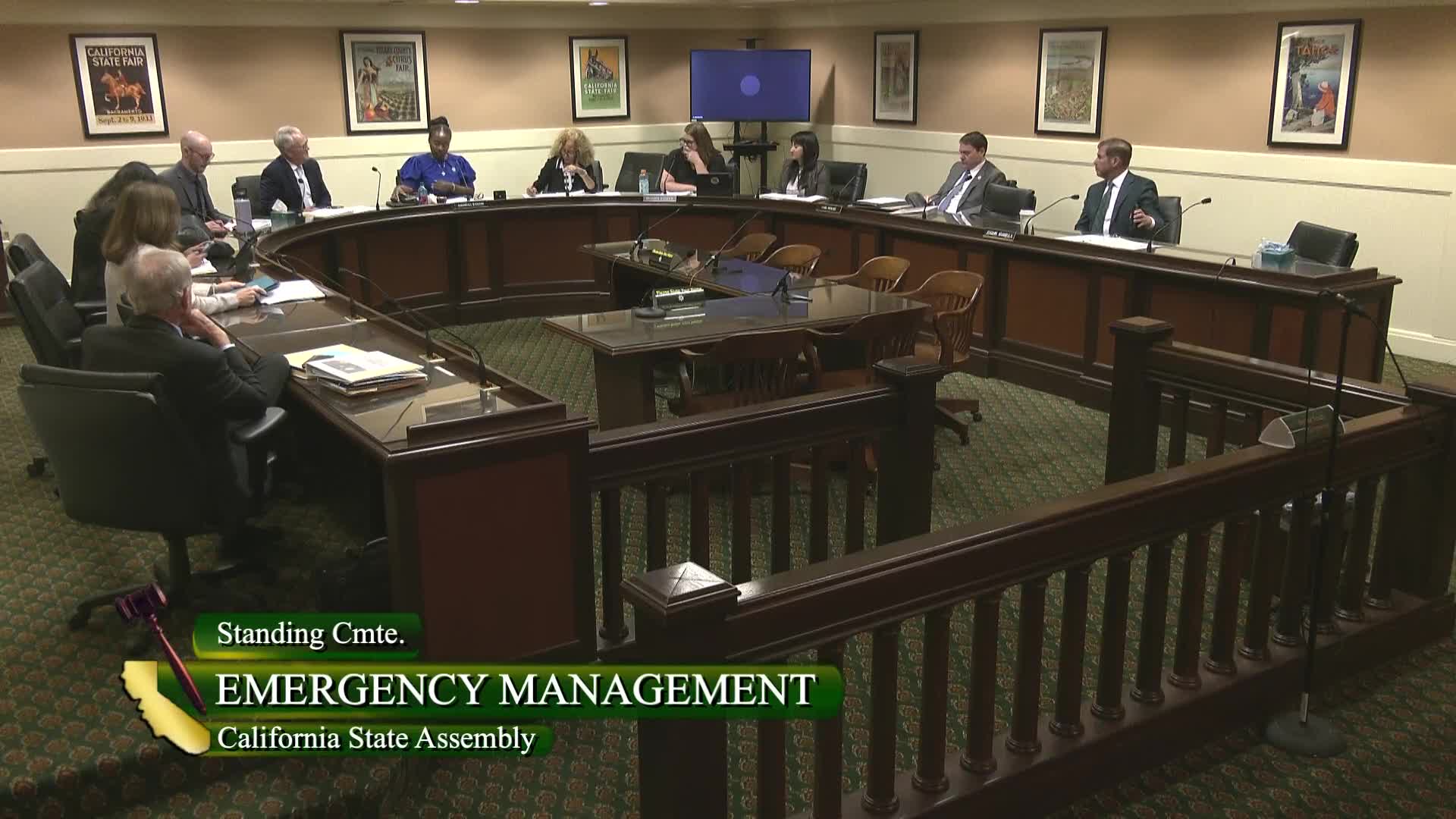 California Assembly discusses wildfire risk management and prevention strategies