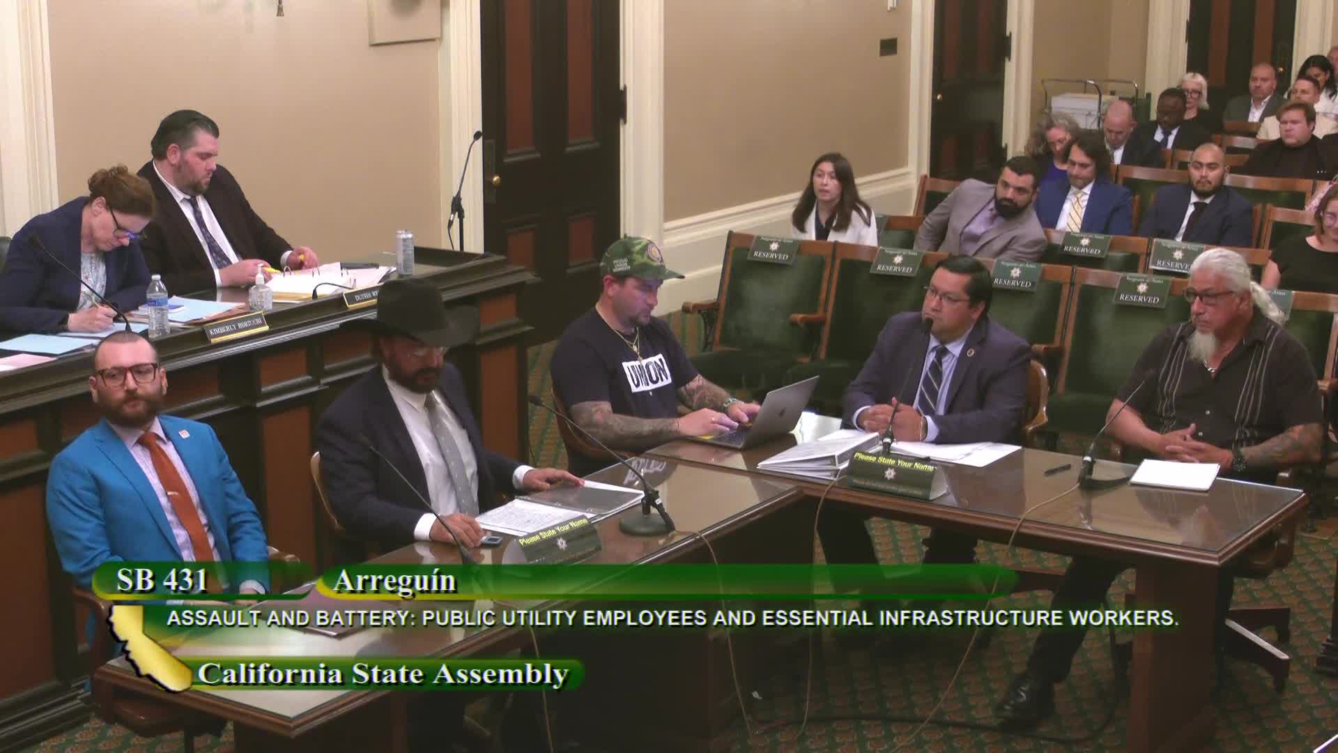 California Senate reviews SB431 to enhance protections for utility workers against violence