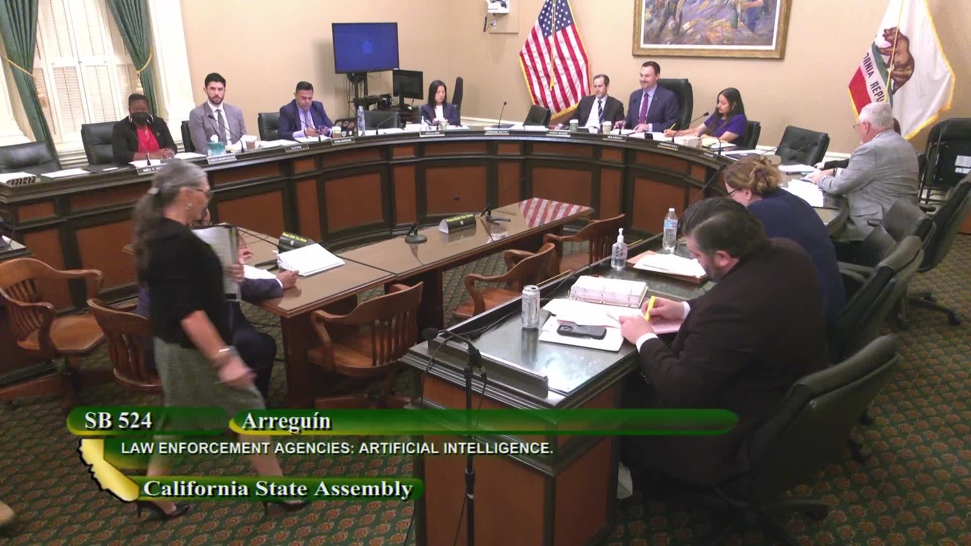 California Senate bill mandates AI disclosure in police report writing process