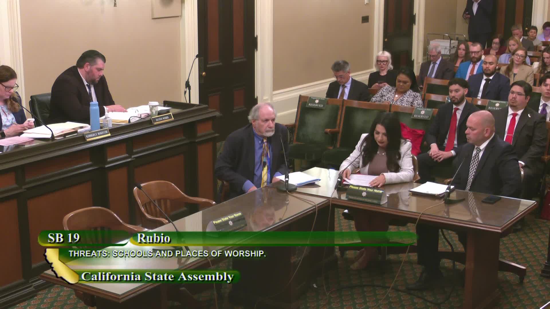 California Coalition Advocates for SB 19 to Address School and Worship Threats