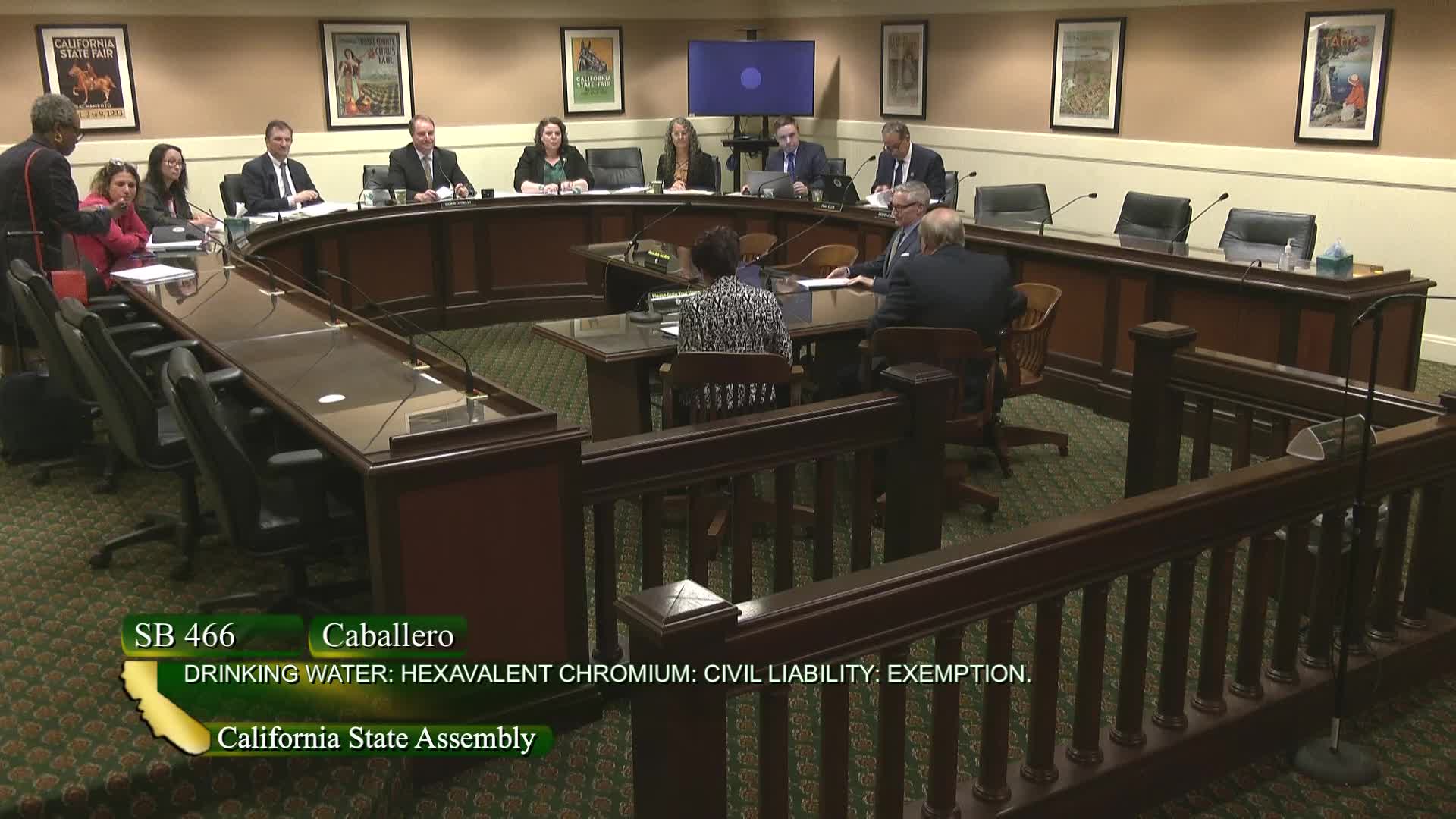 Senator Caballero sponsors SB 466 to shield water districts from Chromium 6 lawsuits