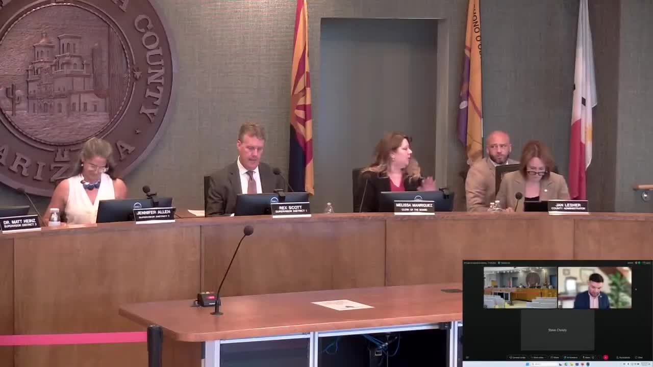 Supervisor Christie questions missing financial reports from county recorder's office
