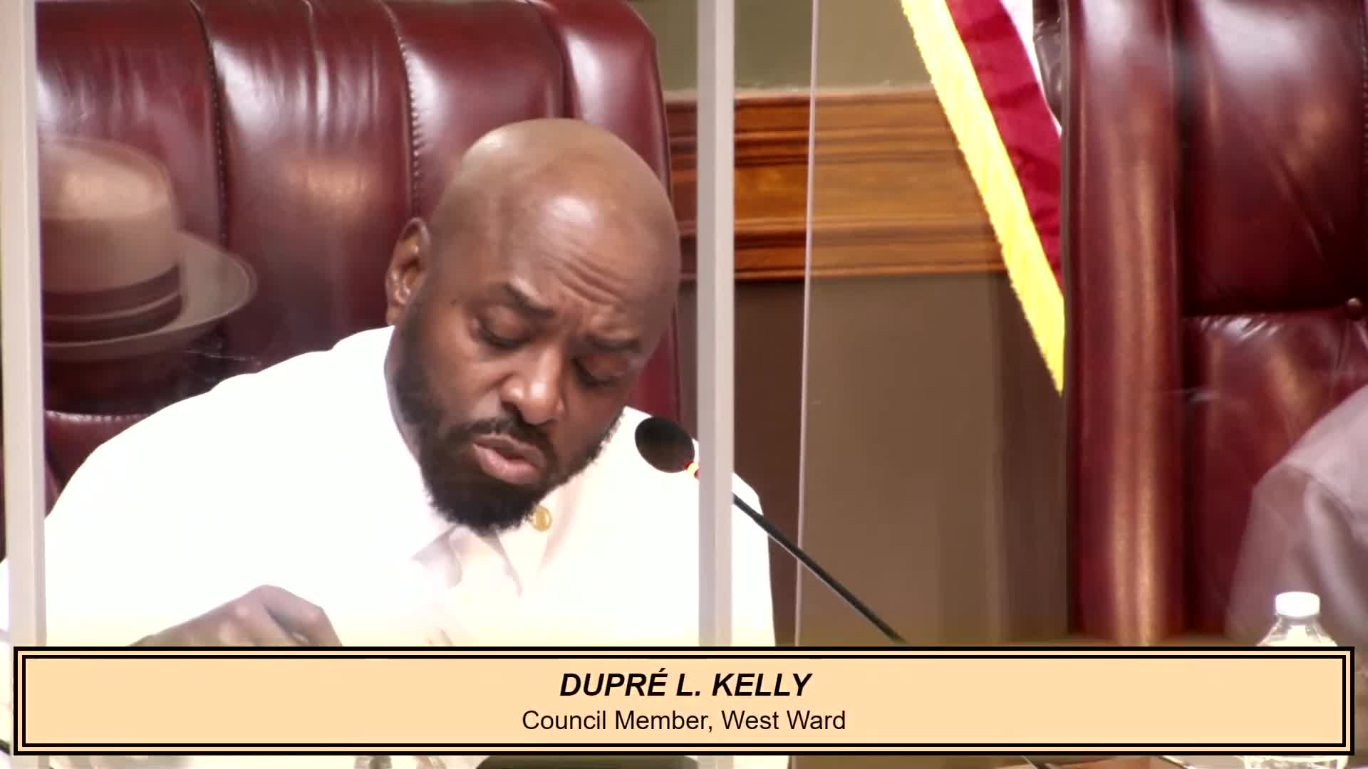 Newark Police Division discusses community preparedness initiatives with Councilman Kelly