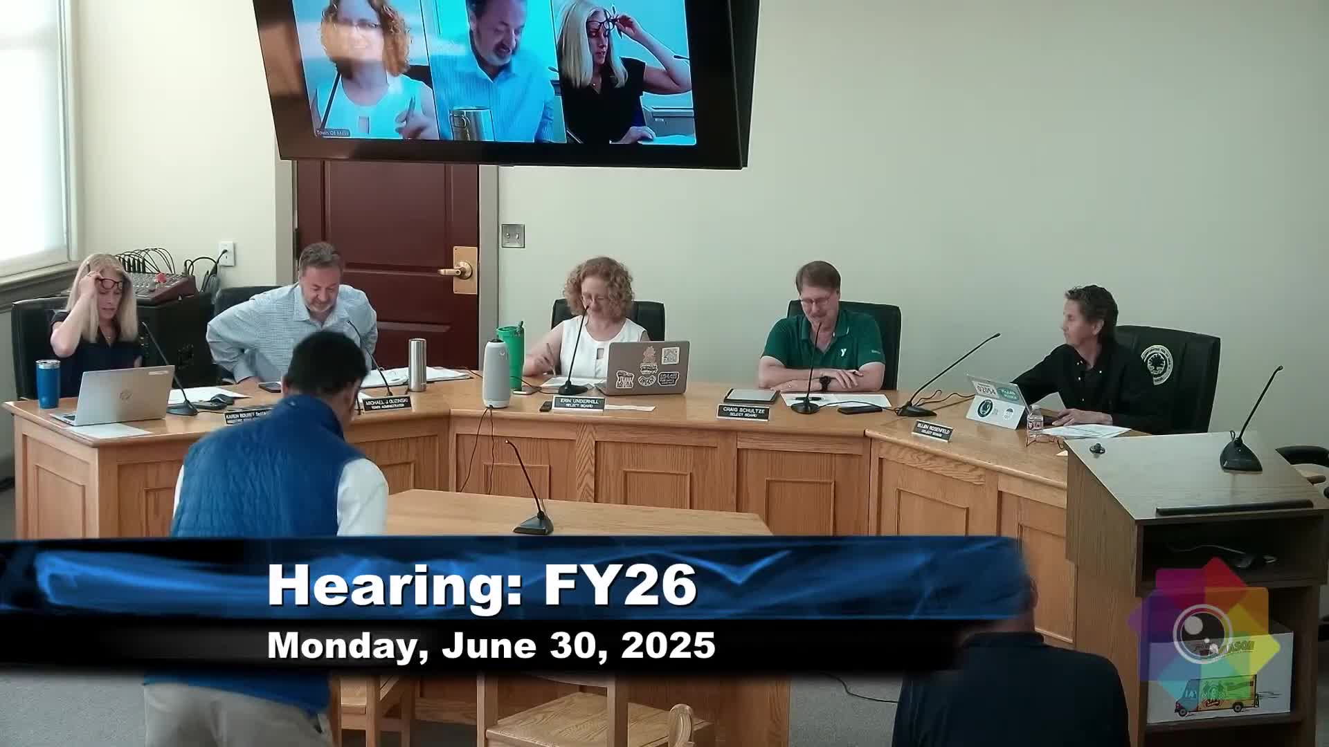 Select Board ratifies clerk, assistant clerk, HR hire and several other appointments; reappoints many committee members