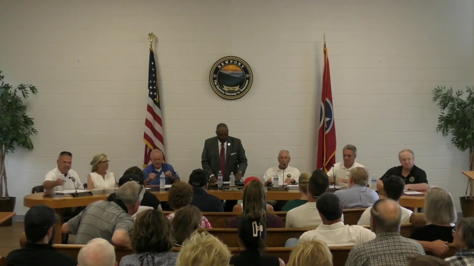 Newport Board addresses zoning dispute over Blue Lagoon property annexation