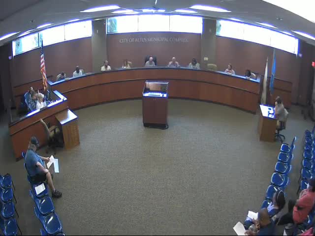 Altus City Council approves Missile Park improvements and Chamber of Commerce contract extension