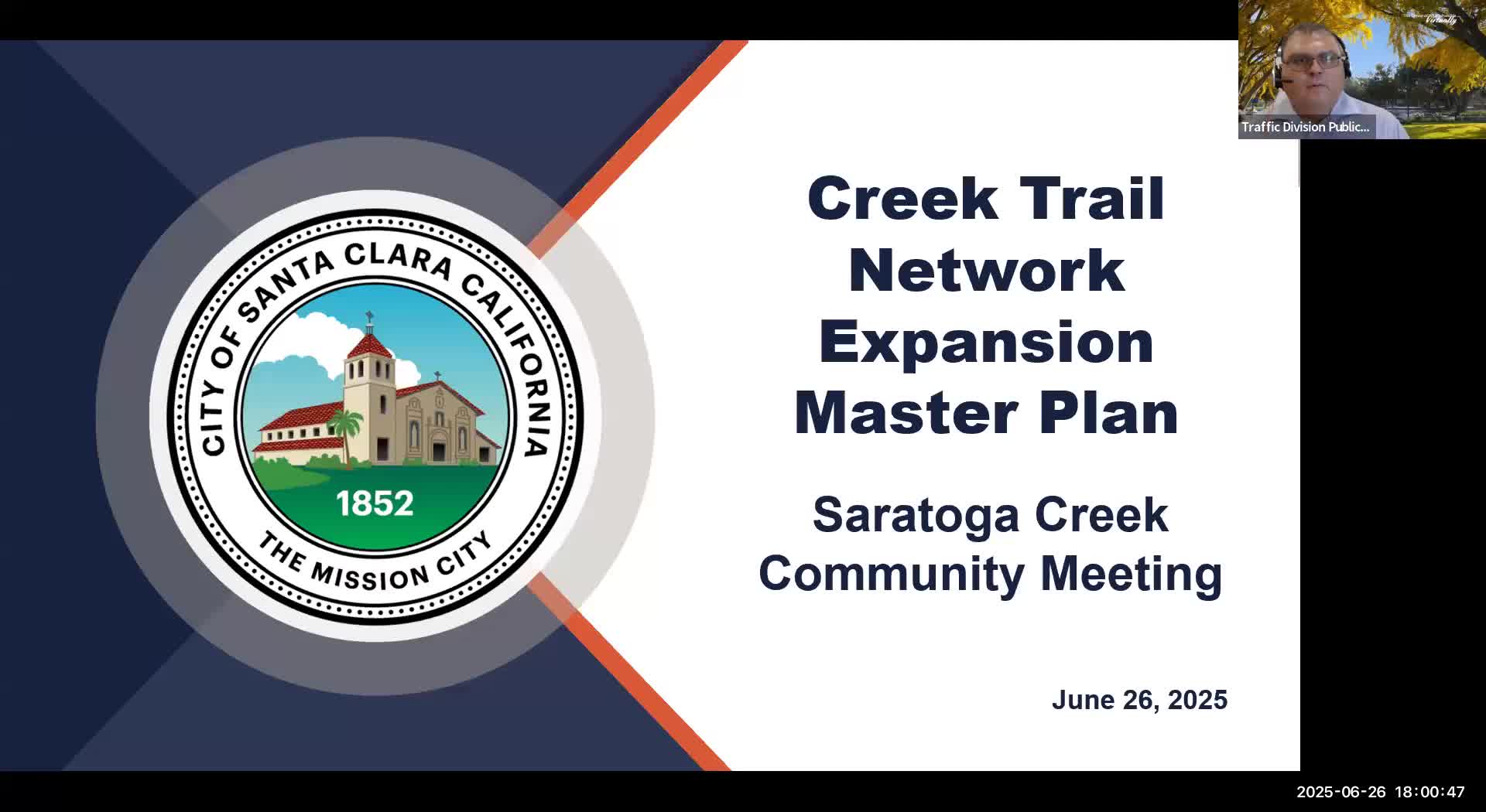 Creek Trail Network discusses expansion plan near Saratoga Creek